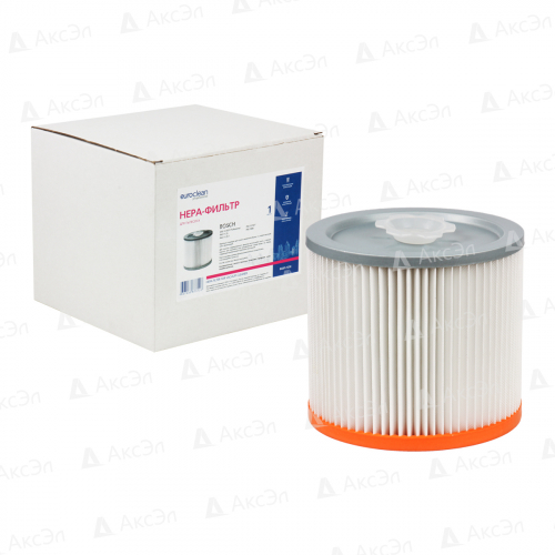 HEPA фильтр для пылесосов BOSCH, 1 шт., бренд: EUROCLEAN, арт. BGSM-1230, тип оригинального фильтра: 2 607 432 001