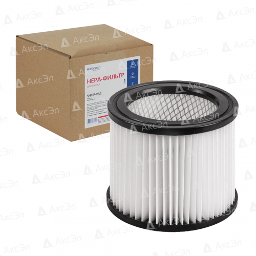 Фильтр складчатый для пылесоса SHOP-VAC, 1 шт., бренд: EUROCLEAN, арт. SVSM-9829