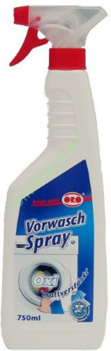 06026 Спрей пятновыводитель Frisch-aktiv Vorwasch Spray для обработки вещей перед стиркой цветного и белого белья, 750 мл