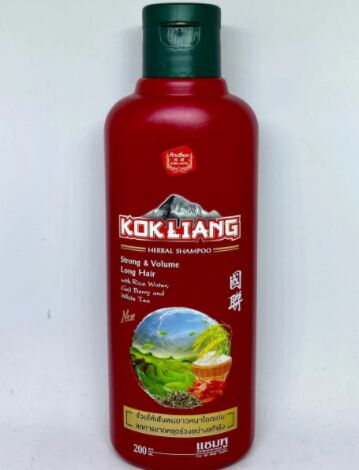 Шампунь для укрепления и роста волос с ягодами годжи Kokliang Strong and Volume long Hair 200мл