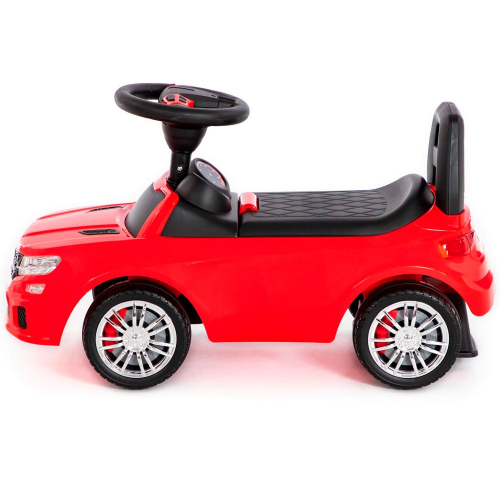 Каталка автомобиль SuperCar №6 со звуковым сигналом красная 84590 П-Е /1/ в Нижнем Новгороде