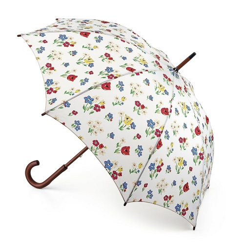 L541-2953 ParadiseBunchChalk (Цветы) Зонт женский трость Cath Kidston Fulton