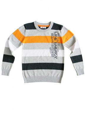 Пуловер для мальчика JB219-K101-807 Серый