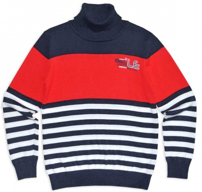 Пуловер для мальчика JB219-K101-808 Синий