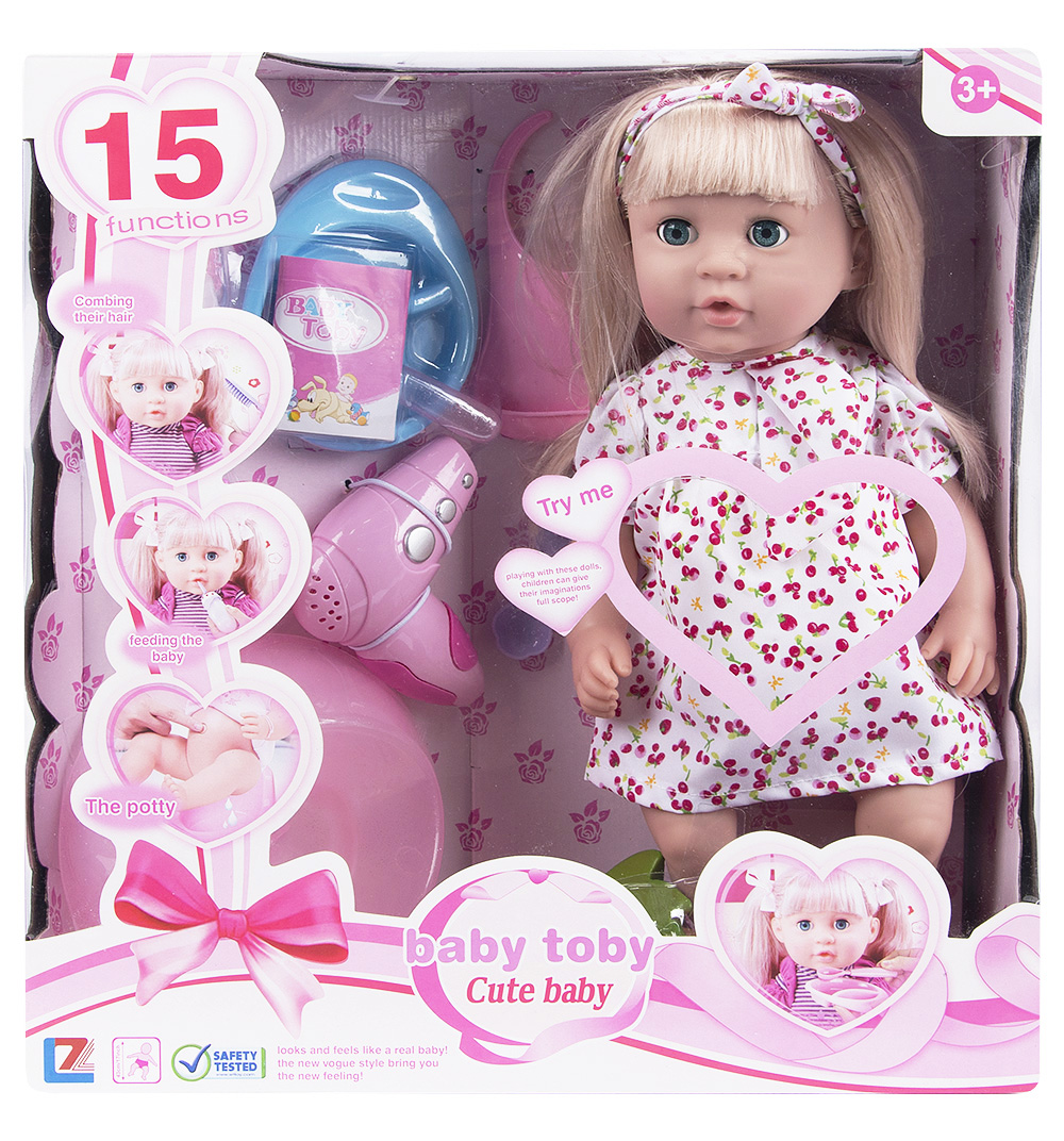 Кукла-пупс Wei Tai Toys с аксессуарами 39 см