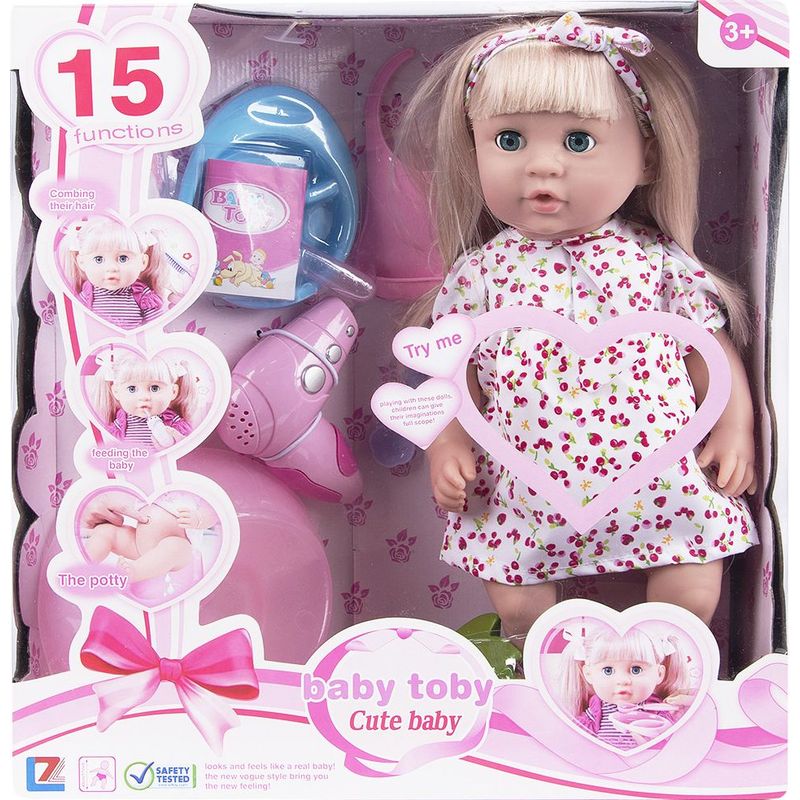 Кукла-пупс Wei Tai Toys с аксессуарами 39 см