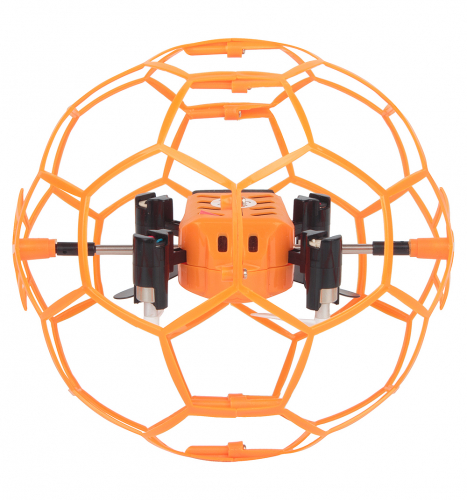 Квадрокоптер Игруша, цвет: оранжевый