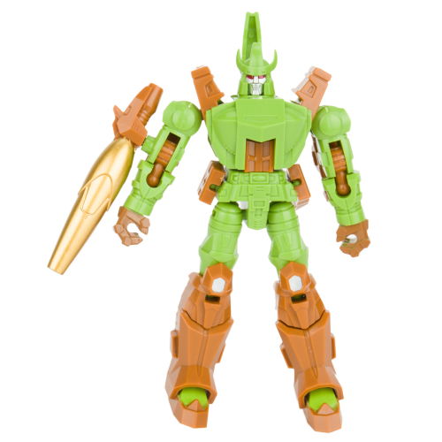 Трансформер Robotron Superforce Робот-пушка, цвет: зеленый/коричневый