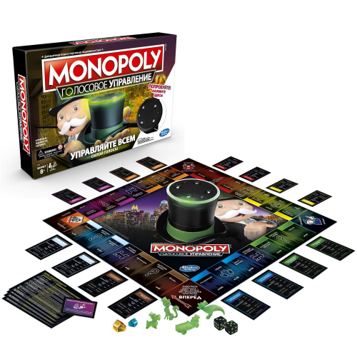 Настольная игра Monopoly Монополия. Голосовое управление
