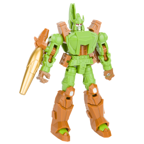 Трансформер Robotron Superforce Робот-пушка, цвет: зеленый/коричневый