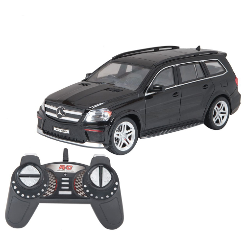 Машина на радиоуправлении Maxi Car Vip Line Mercedes Benz GL550, 1:18, цвет: черный