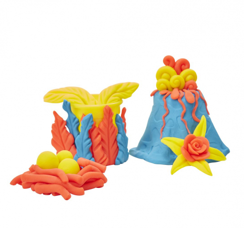 Набор для лепки из пластилина Play-Doh Малыши-Динозаврики синий