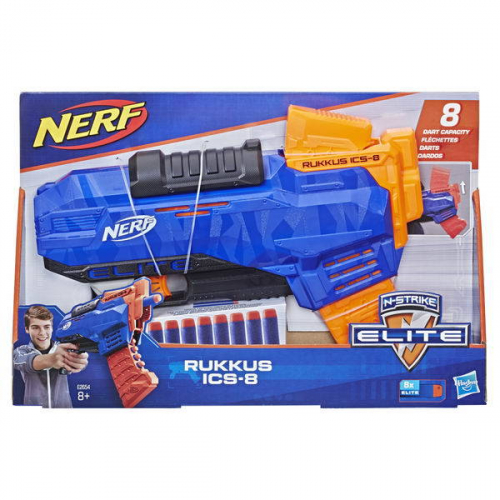 Бластер Nerf Elite Ruckus со стрелами