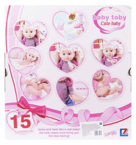 Кукла-пупс Wei Tai Toys с аксессуарами 39 см