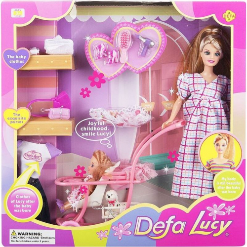 Кукла Defa с наборе с аксессуарами 28 см