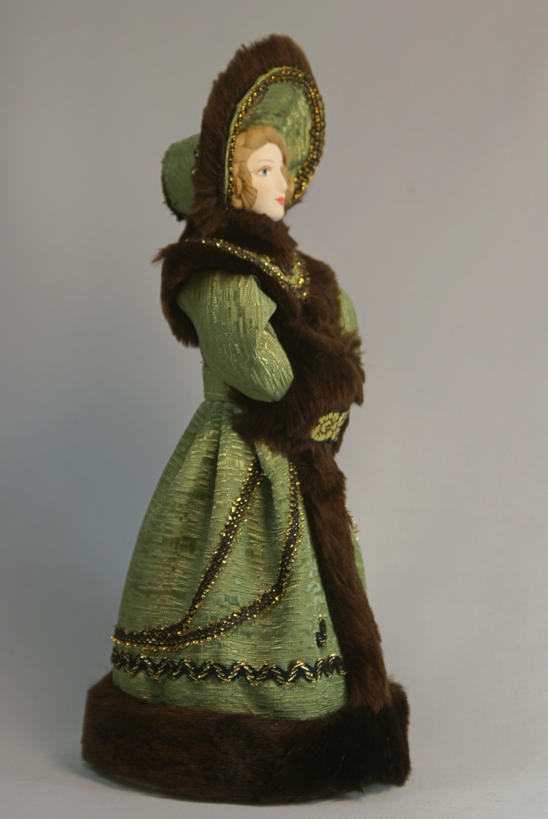 Наряды барышень. Потешный промысел куклы. Наряды барышень 18 века. Наряд барышни 19 века. Зимняя одежда для женщин 18 века.