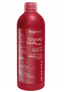Распрямляющий крем для волос с глиоксиловой кислотой