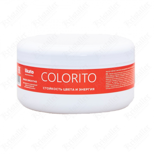 Маска-смузи для восстановления повреждённых волос Colorito