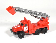 Грузовик с пожарным краном, инерционный, в ассортименте, серия «Автодрайв»