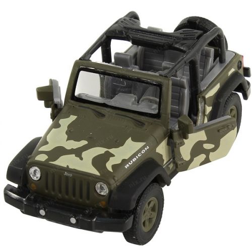 Игрушка модель военной машины 1:34-39 Jeep Wrangler Rubicon