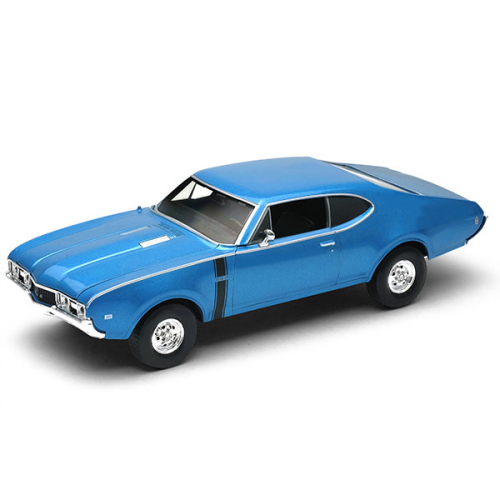 Игрушка модель винтажной машины 1:34-39 Oldsmobile 442 1968