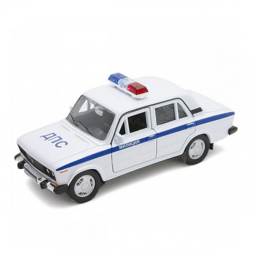 Игрушка модель машины 1:34-39 LADA 2106 МИЛИЦИЯ ДПС.