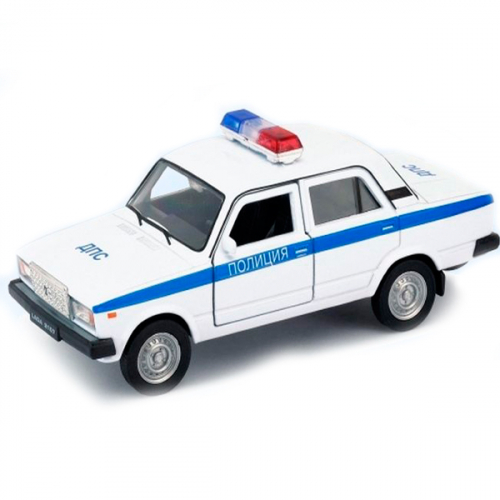 Игрушка модель машины  1:34-39 LADA 2107 ПОЛИЦИЯ