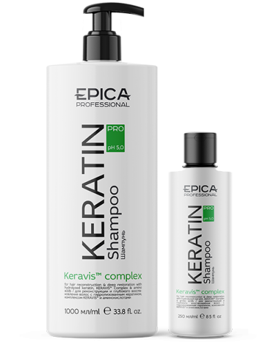 EPICA Keratin PRO Шампунь для реконструкции и глубокого восстановления волос