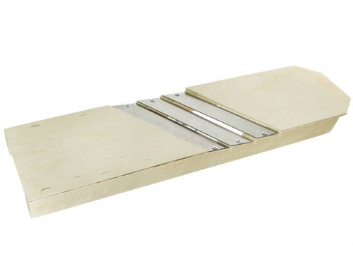 Шинковка деревянная 3 ножа 440*125*30мм арт. ШК-6