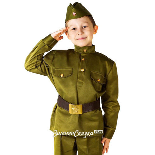 Детская военная форма Солдат люкс