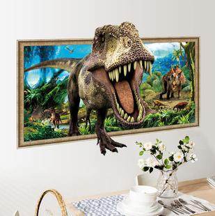 Наклейка на стену с динозавром STIK130319-495/001