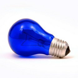 Запасная синяя лампа 60 ватт