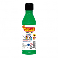 Краска акриловая JOVI, 250мл, пластиковая бутылка, зеленый 288193 канцтовары