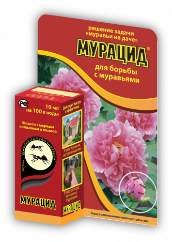 Мурацид 10мл.флакон от сад.муравьев