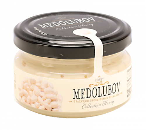 Крем-мёд Медолюбов с воздушным рисом 100мл