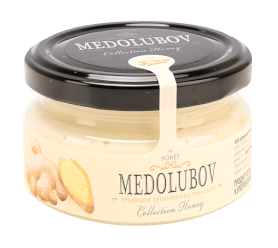 Крем-мёд Медолюбов с имбирем 100мл