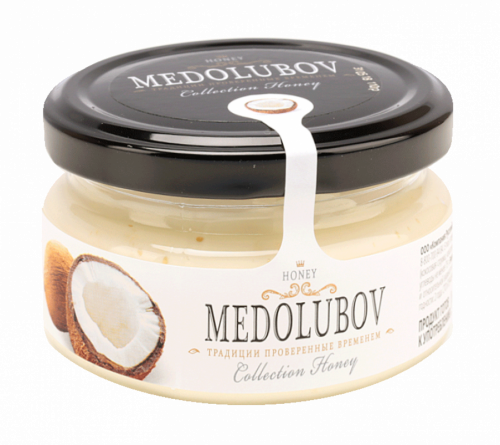 Крем-мёд Медолюбов с кокосом 100мл