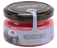 Крем-мёд Медолюбов с черникой 100мл