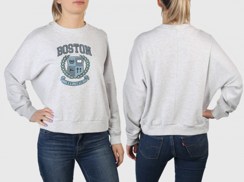 Женский свитер реглан Cotton on Boston – миксуй в любых луках: с джинсами, юбками, леггинсами №910