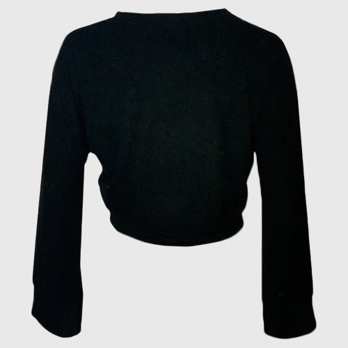 Стильная женская кофта джемпер Z Supply – глубокий черный цвет покоряет изяществом и элегантностью №820