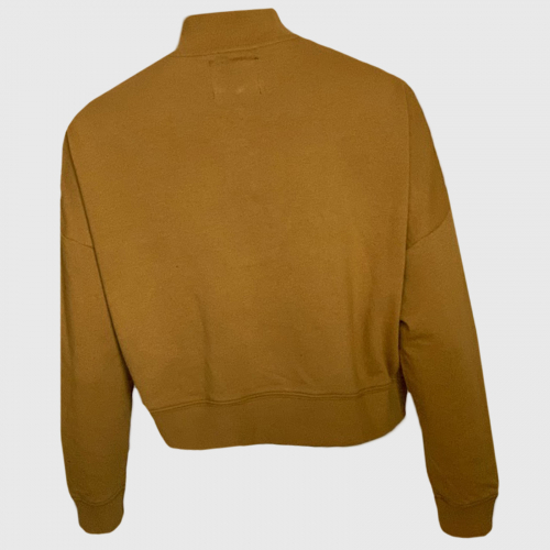 Женский горчичный свитер Cotton on – эффектная модель в стиле гранжевых 90-х №856