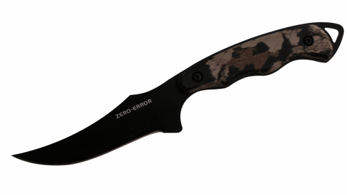 Нож Zero-Error камуфляж  (фиксированный клинок) №104