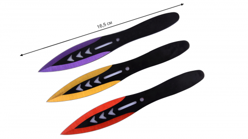 Комплект тренировочных метательных ножей Perfect Point  №115