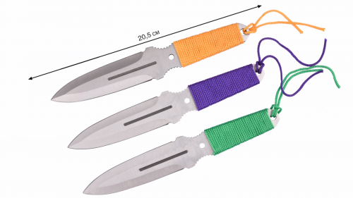 Комплект тренировочных метательных ножей  №119