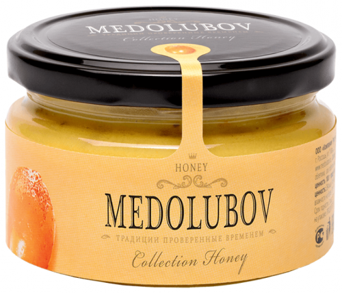 Крем-мёд Медолюбов с облепихой 250мл