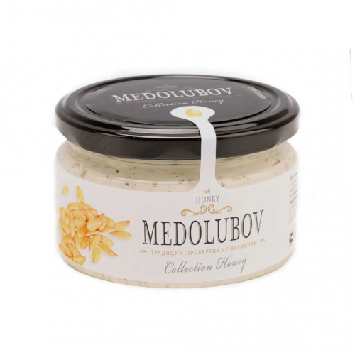 Крем-мёд Медолюбов с кедровым орехом 250мл