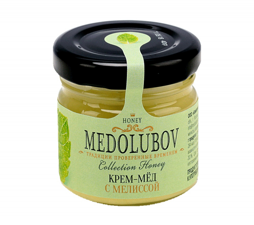 Крем-мёд Медолюбов с мелиссой 40мл