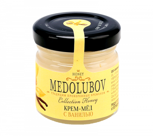 Крем-мёд Медолюбов с ванилью 40мл