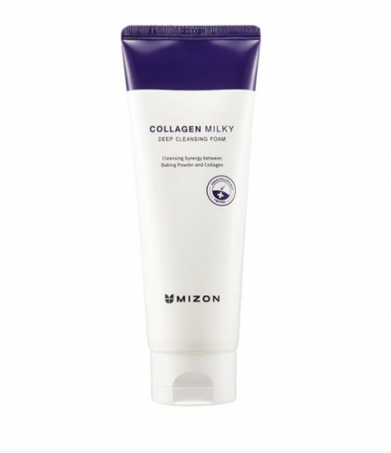 Глубокоочищающая пенка Collagen Milky Deep Cleansing Foam 150мл