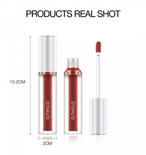 Матовый блеск O.TWO.O Matte liquid lipstick №12 (1009) 3 ml